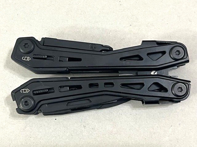 Flissa Multitool Plier Black FOLDING Pocket Tools WITH Sheath – Excellent