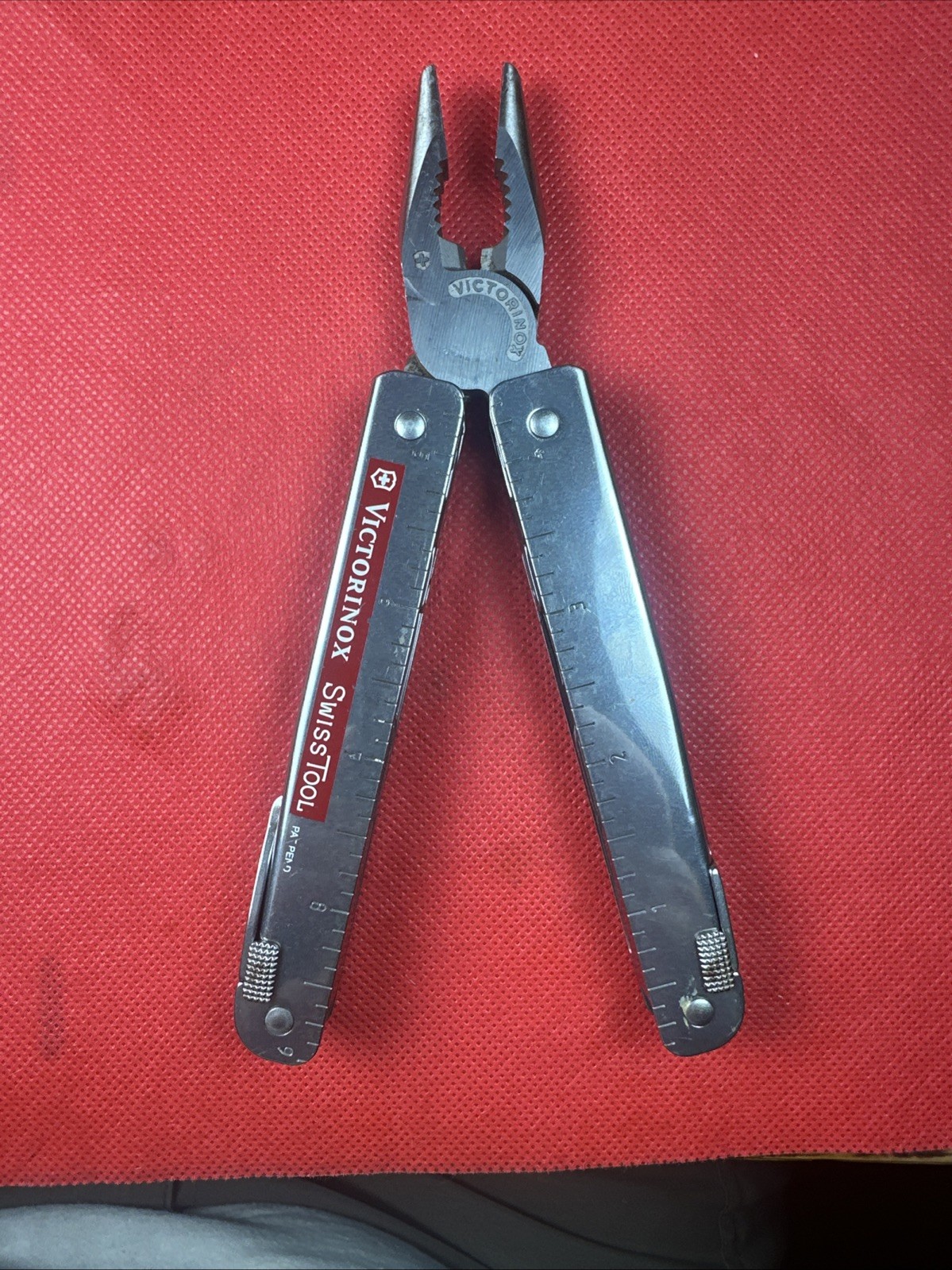 Rare 1998 Victorinox Swiss Tool RS Rescue 3.0326 Multi-Tool, Sheath, Scissor