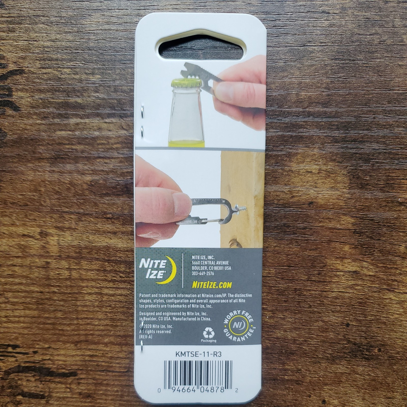 Nite Ize DoohicKey Keychain Mini Purpose Multi Tool Stainless Steel