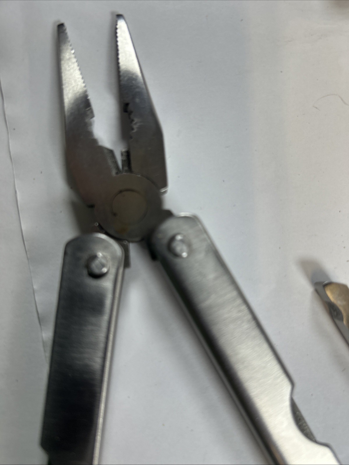 Used Lot of 3 Multi-Tool Pliers 1 MultiMaster and 2 General, Plus Sharpen Stone