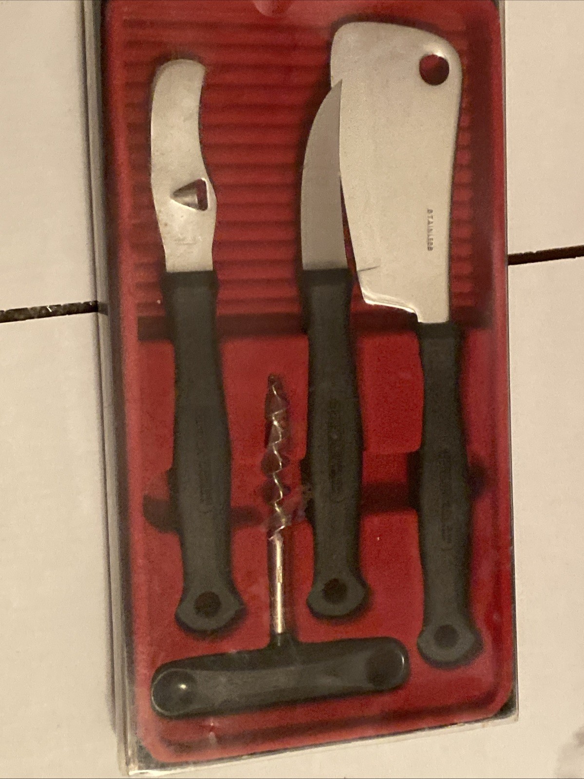 GERBER 3054 Gadget Gift 4pc Bar Set Unused