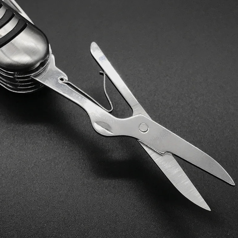 11-in-1 Folding Knife, Portable Pocket Knife, Multifunctional Emergency Tool
