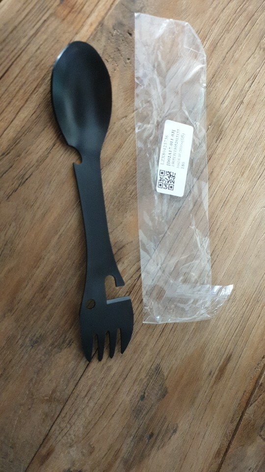 Camping Multi-functional Cookware Spoon Fork Bottle Opener Portable Tool Outdoor