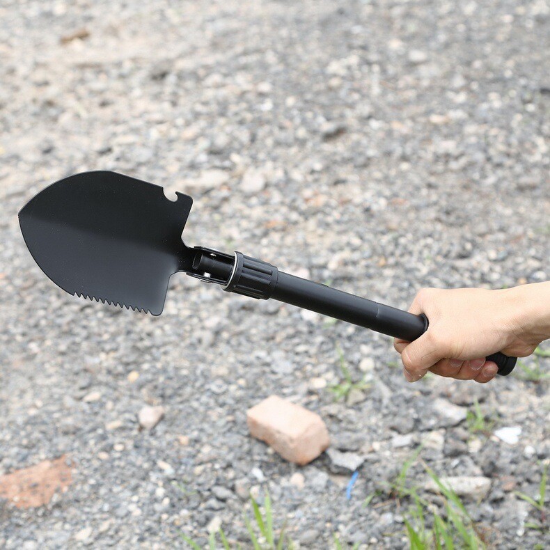 Outdoor Military Trenching Three-in-one Multi-fuFolding Tool With nctional
