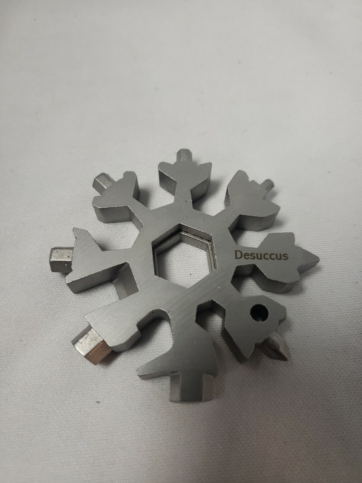 Multi Tool 18-in-1 Stainless Steel Snowflake Bottle Opener screwdriver torx