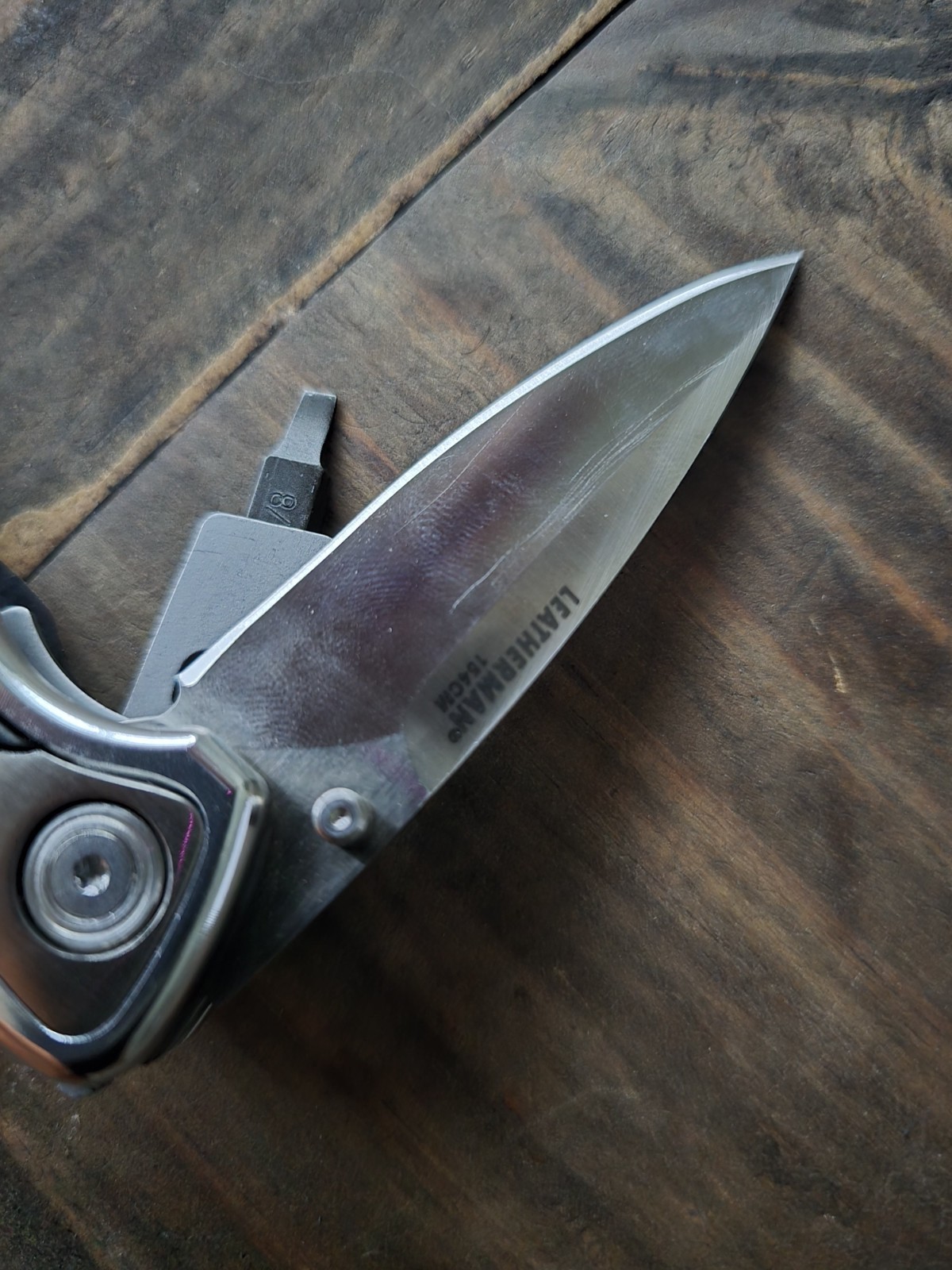 Leatherman E306x knife w/Plain Blade (Similar to e307x e304x Expanse Series)