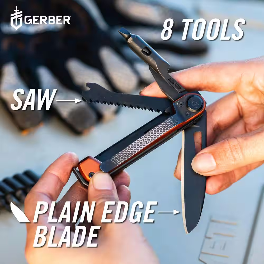 Armbar Trade 8-Piece Multi-Tool Onyx