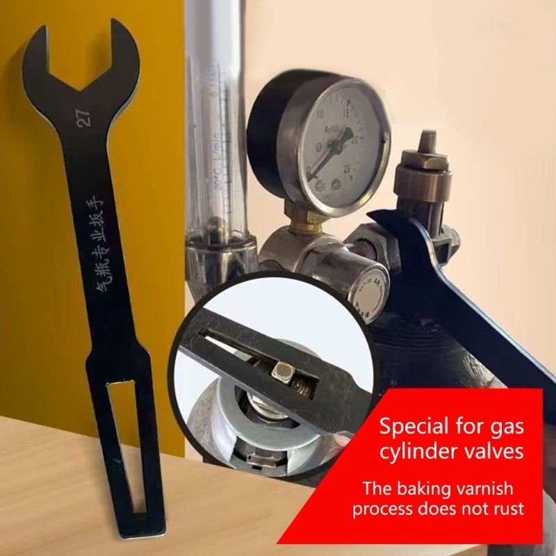 Multiple Gas Cylinder Valves Tool 45# Steel Construction Ergonomic Lightweight