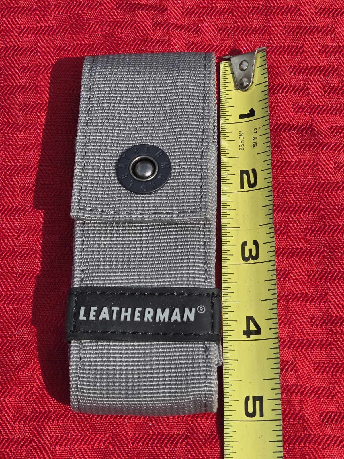LEATHERMAN Grey Nylon Belt SHEATH ONLY for Free P2 Free P4 Multi Tool Genuine