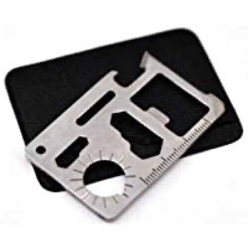 GISUKE Card Type Multi-Tool FMT-100C 10 Tool in 1