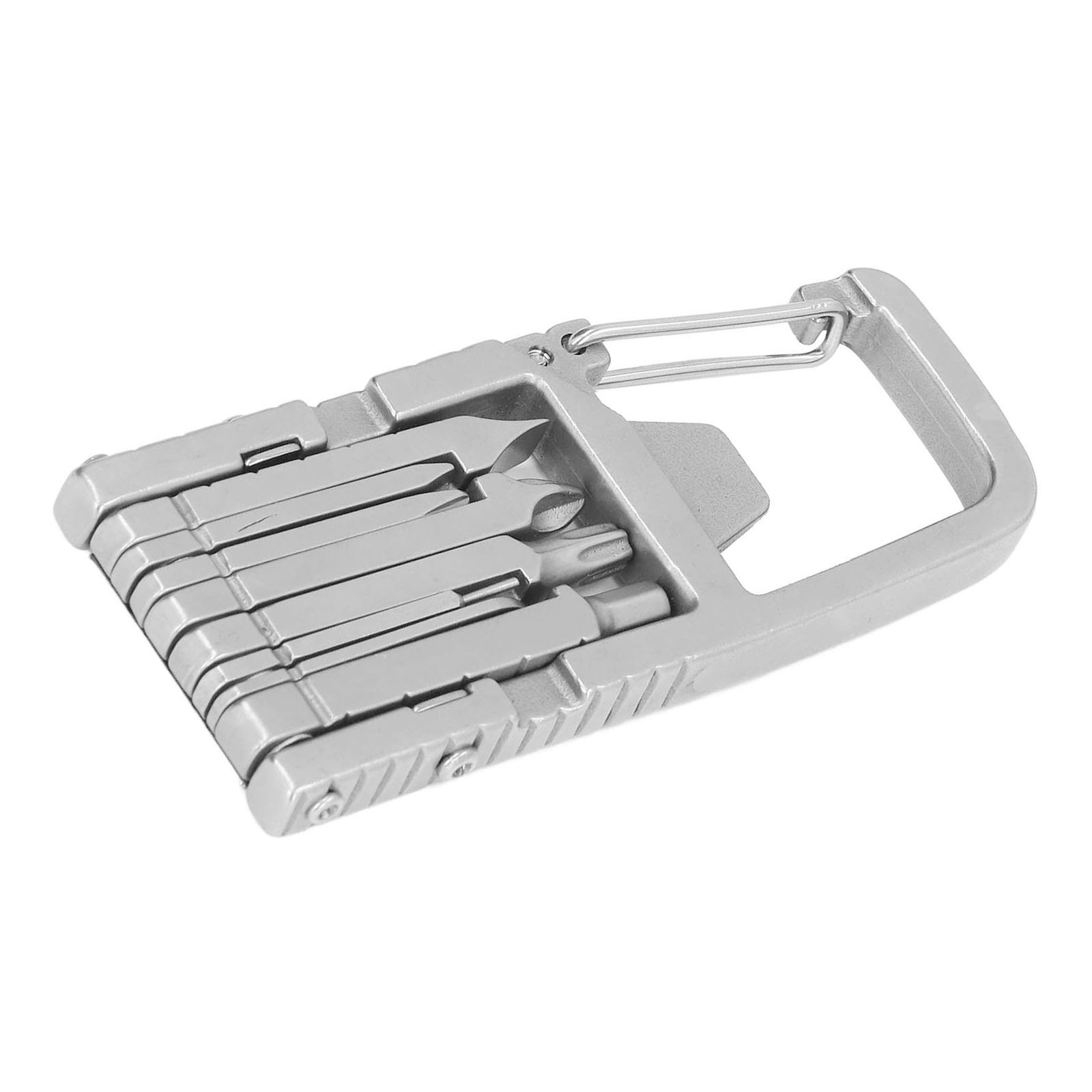 12 in1 Multitool Cross Slot Hex Star Screwdriver Bit Box Bottle Opener Card Remo