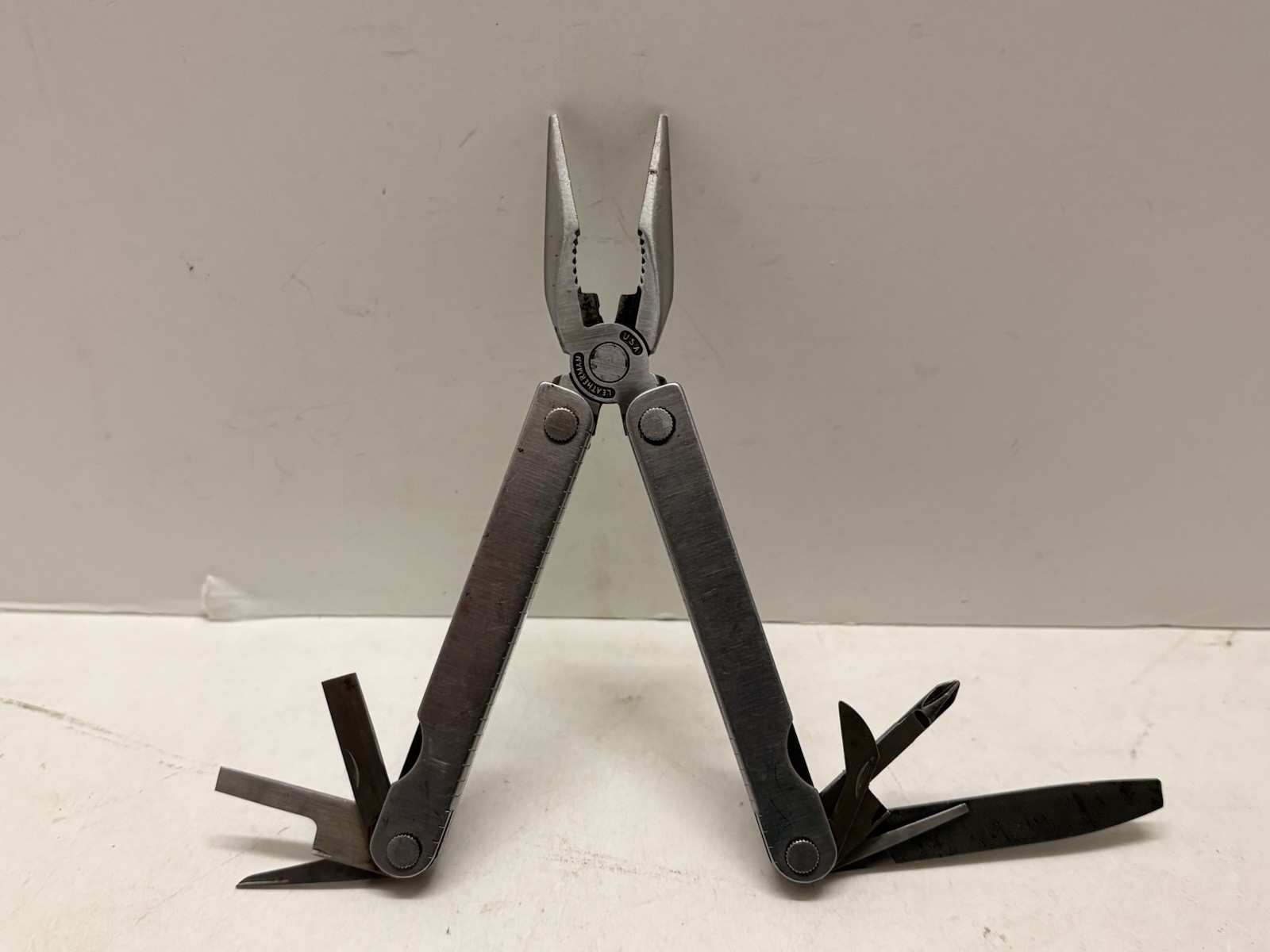 BROKEN BLADE Vintage Original Leatherman Tool US REG TM 1325473 Multi-Tools