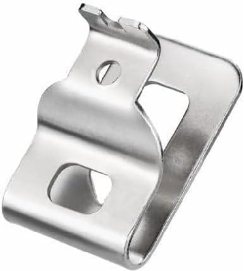 Easy Install Stainless Steel Drill Tool Clip Set – Fits Dewalt 20V MAX Tools