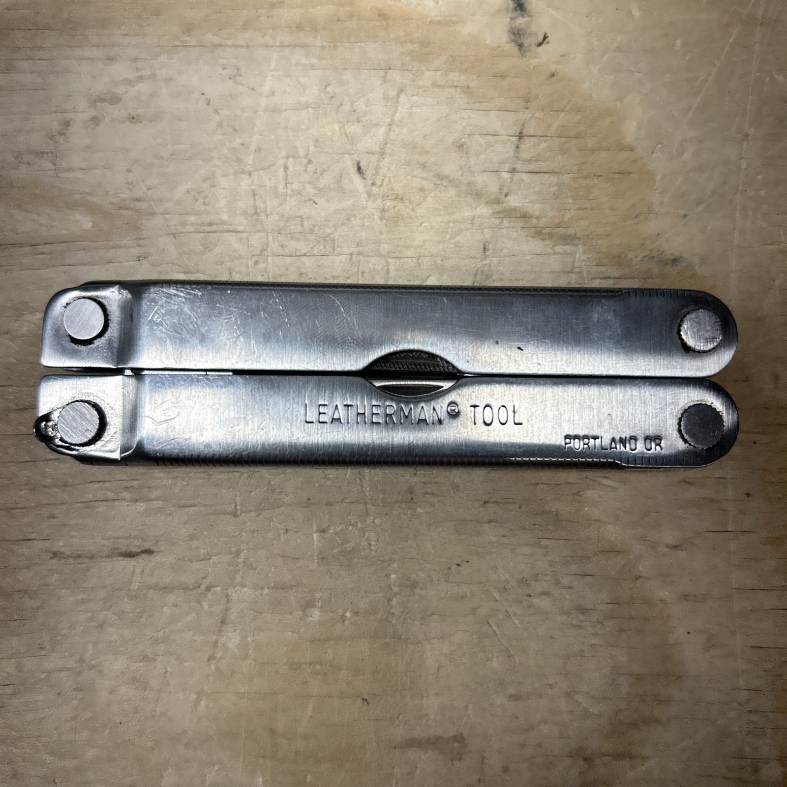 Original Leatherman PST POCKET SURVIVAL TOOL Vintage With Sheath Stainless Steel