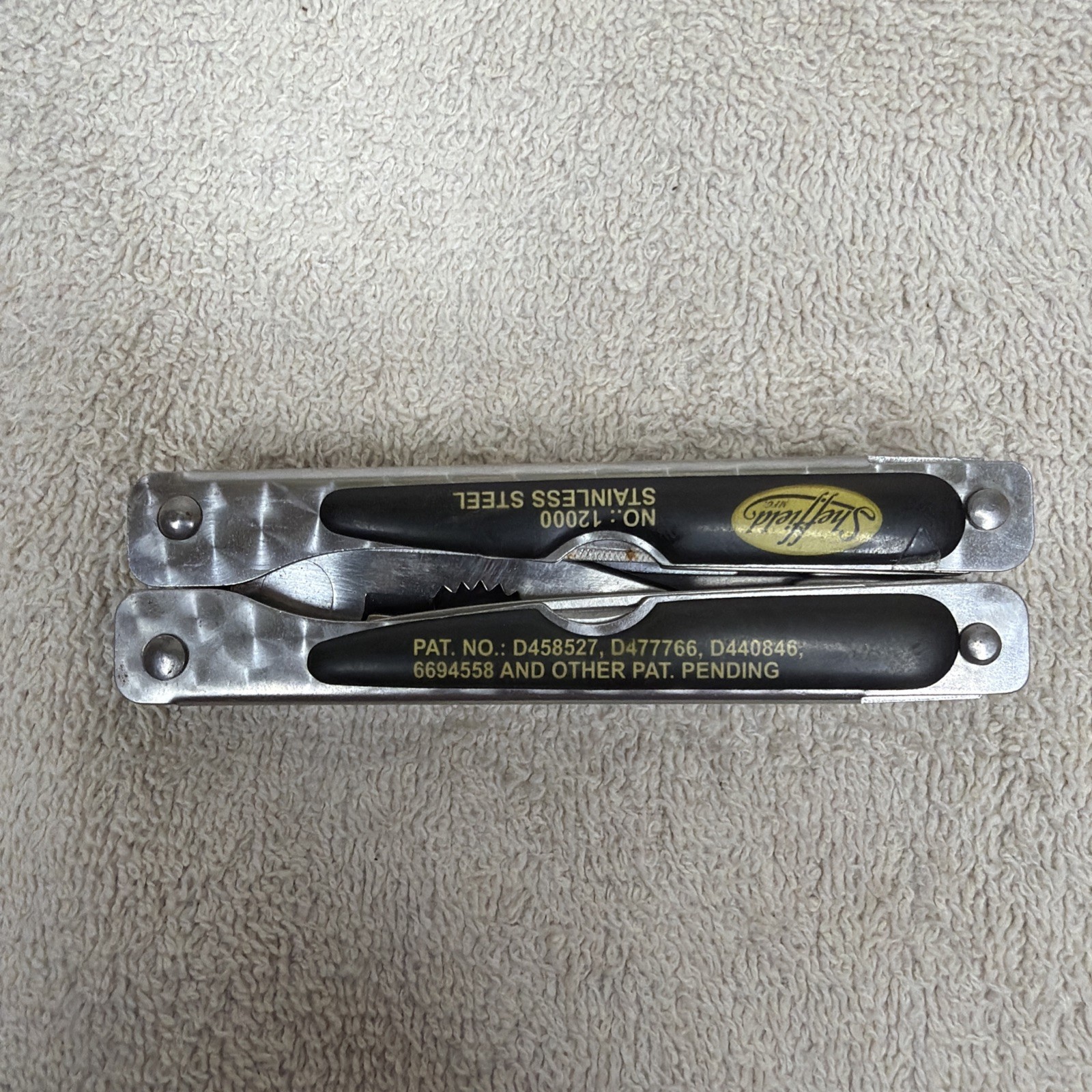 Sheffield No.12000 Stainless Steel Folding Pocket Multi Tool