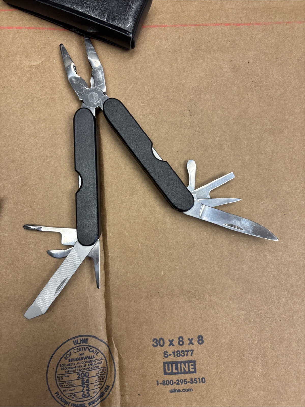 Lot of 2 Multi-Tools Camping, Hunting, Unbranded With Pouch