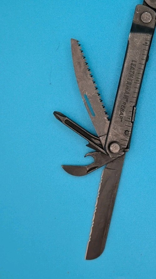 Leatherman Rebar Multi-Tool! BLACK OXIDE! WITH SHEATH!