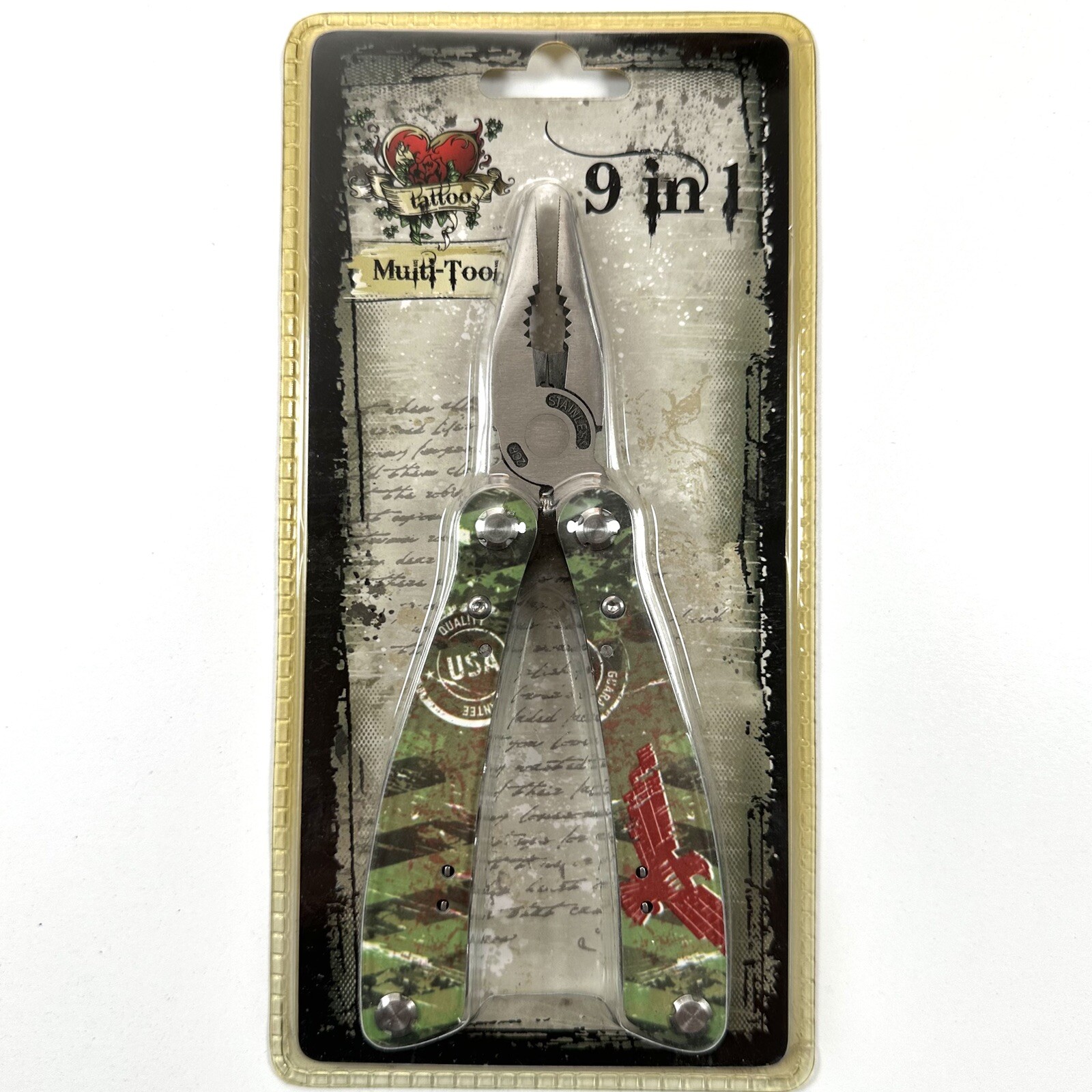 Iron Bridge Tools Tattoo 9 In 1 Multi-Tool