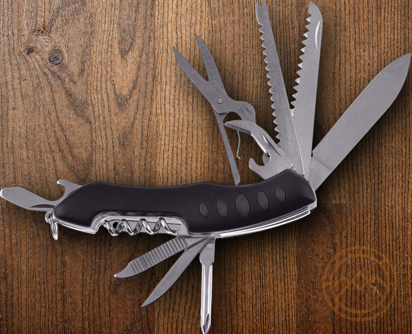 Frost Cutlery Blue Thunder Multitool Essential Tools ABS & Aluminum Handles