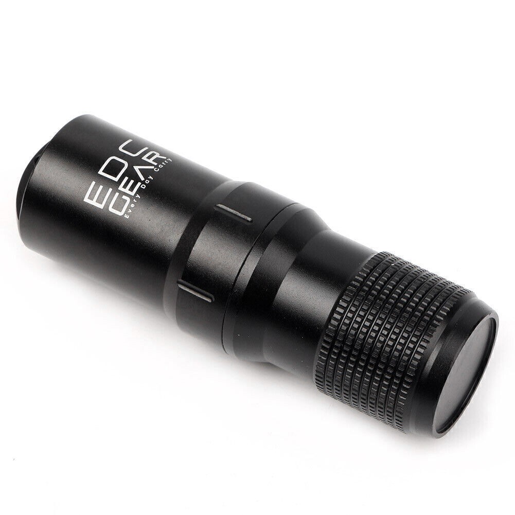EDC Gear CNC Aluminum Survival Capsule Waterproof Pill/Match Box Container Sport