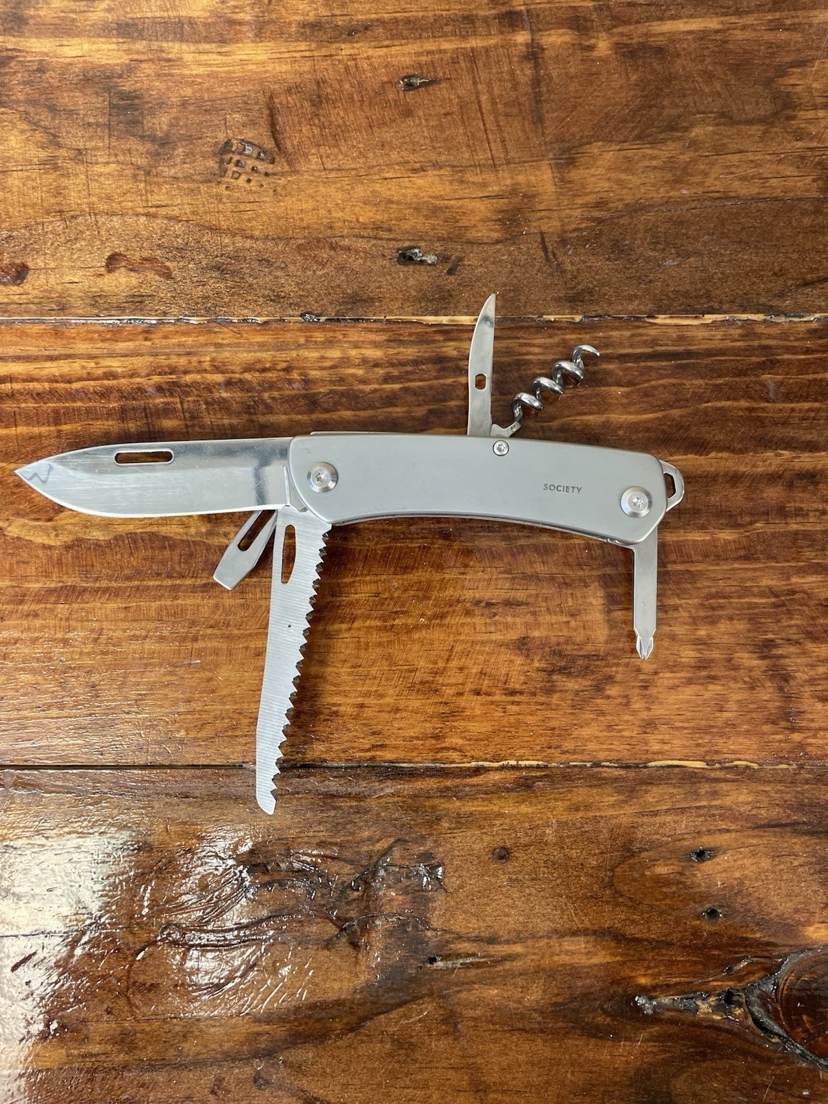 Society Paris Multi-Tool Pocket Knife