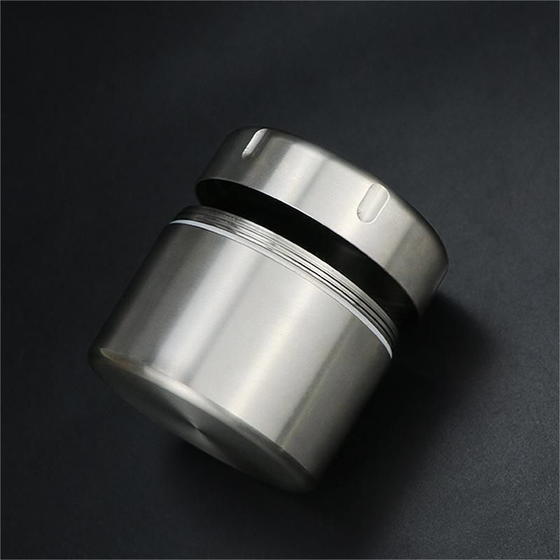 Titanium Pill Holder Case Container Jewelry Organizer Waterproof Tea Storage Box