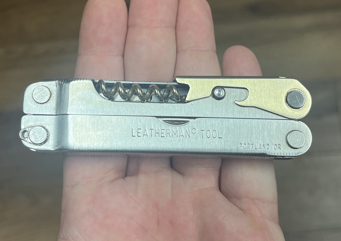 Leatherman Flair Multi Tool Folding Knife Corkscrew Rare 1999 Retired