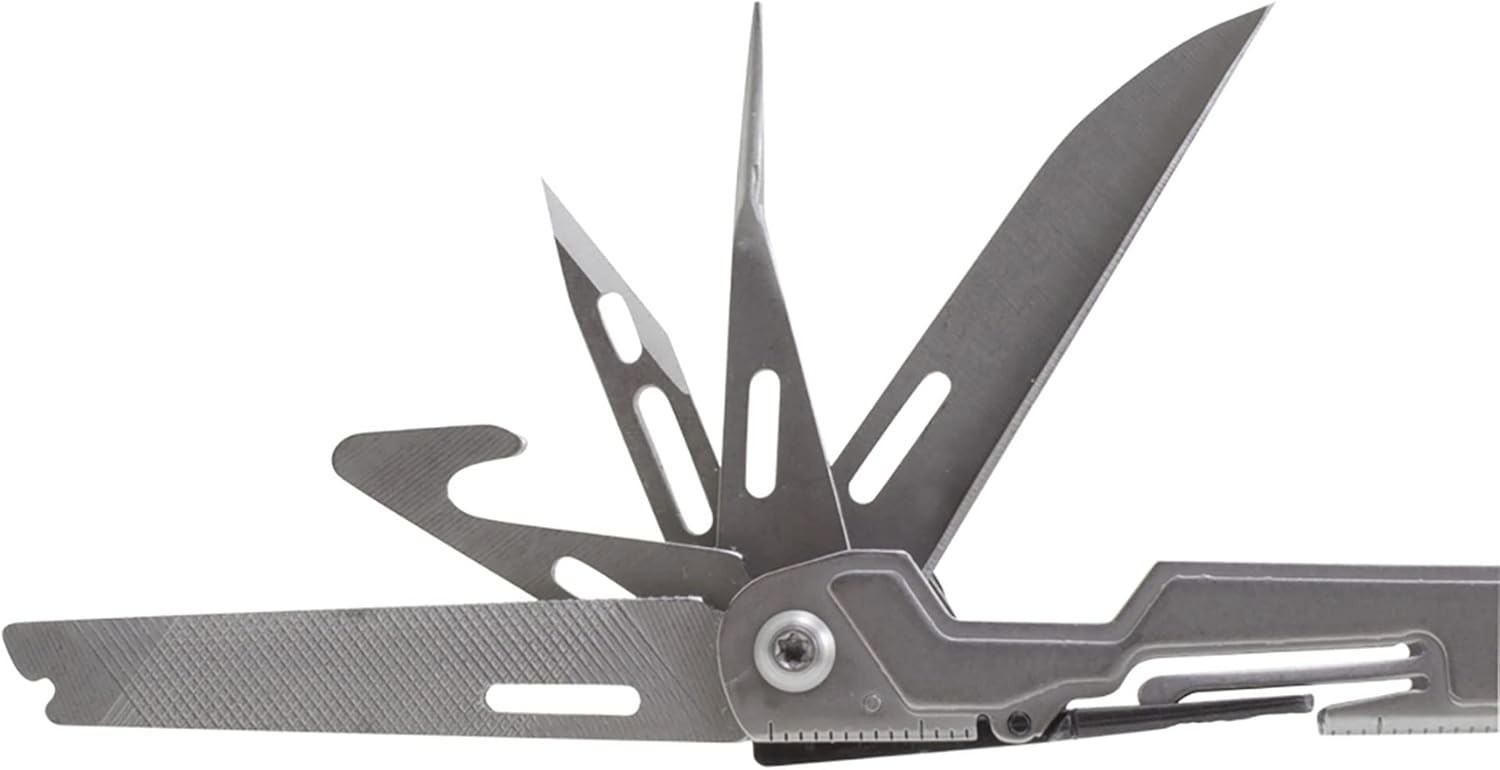 Mini Herramienta Multiusos De Acero Inoxidable | 18 Herramientas Especiales NEW