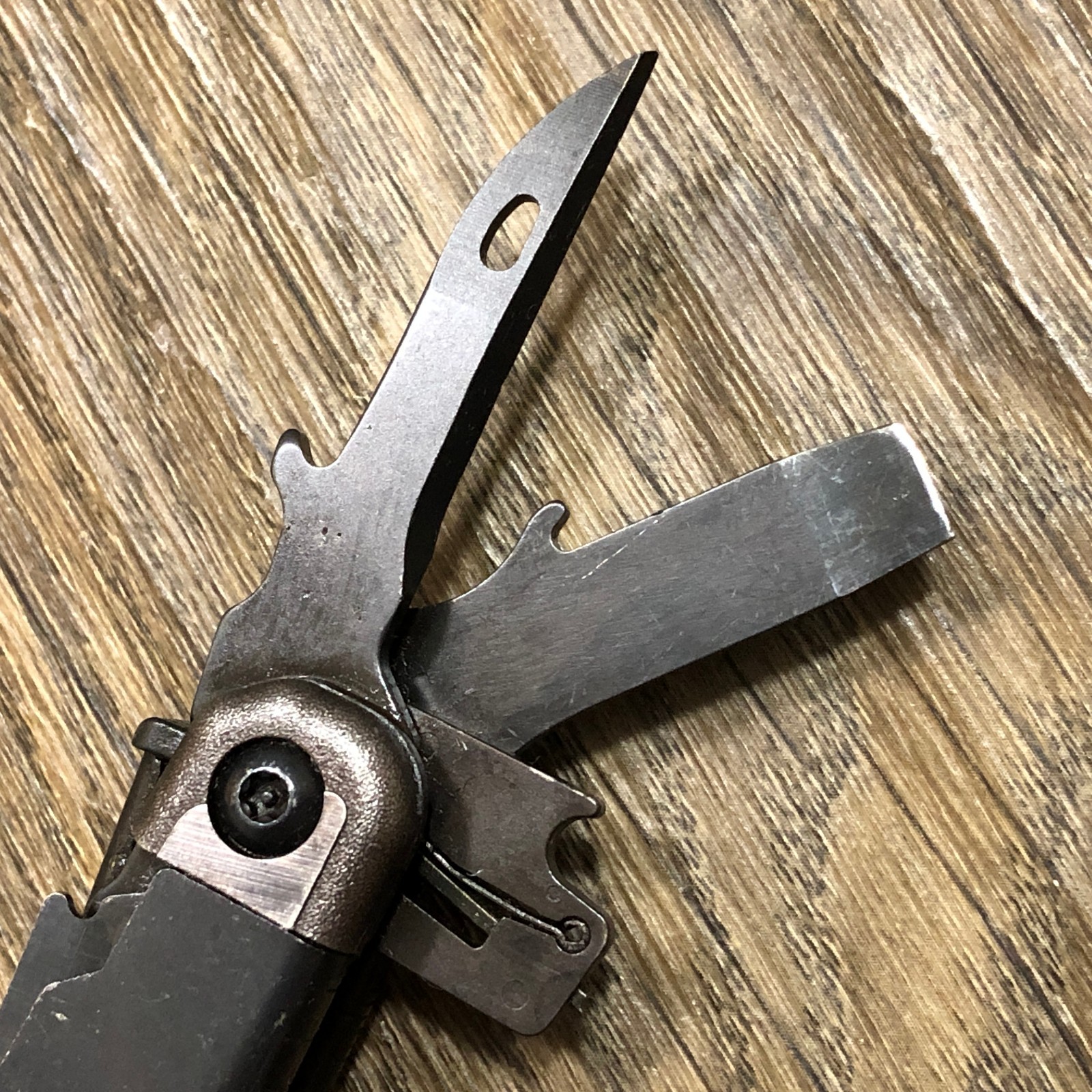 2008 Leatherman USA Surge Black Oxide Folding Multi-Tool Pliers & MOLLE Sheath