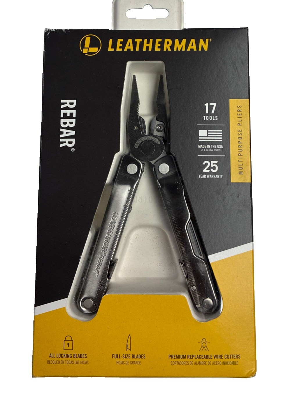 LEATHERMAN Rebar 17 in 1 Multitool W/ Premium Replaceable Wire Cutters & Saw