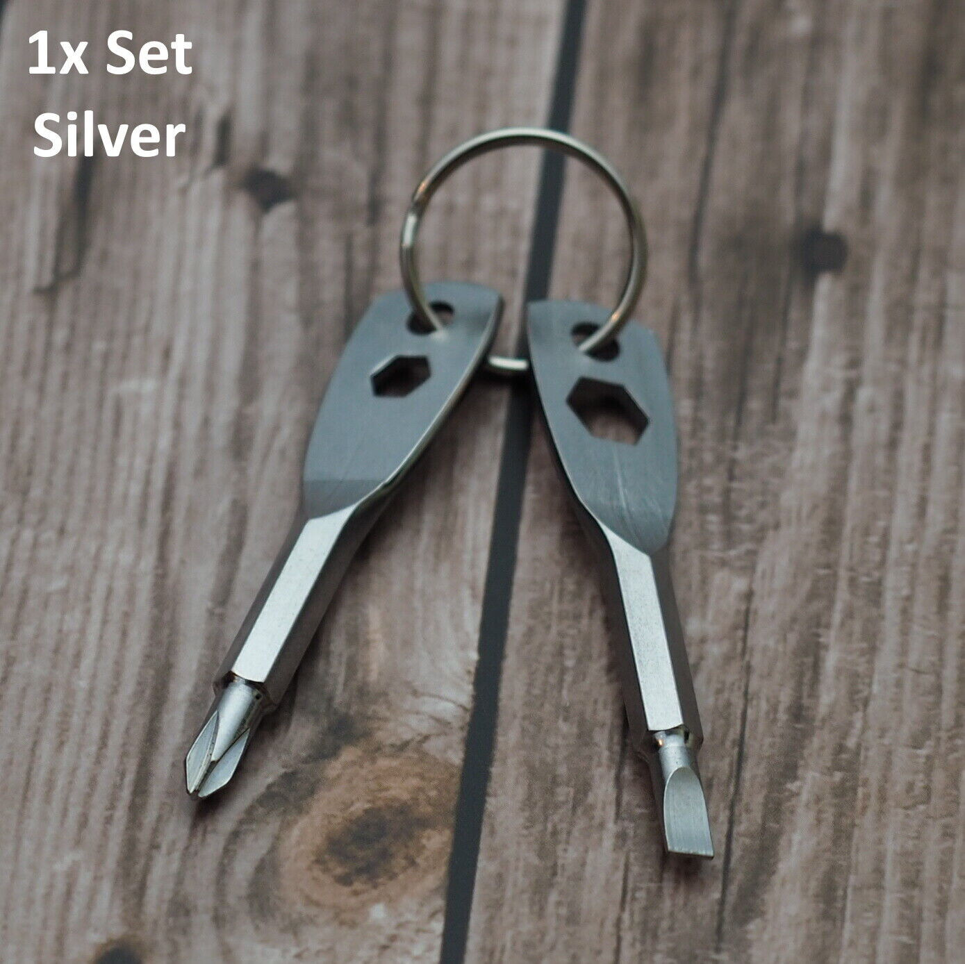 2pcs – Hanging Belt Clip Keychain Car Keyring D-Ring Fob Holder Screwdriver Keys