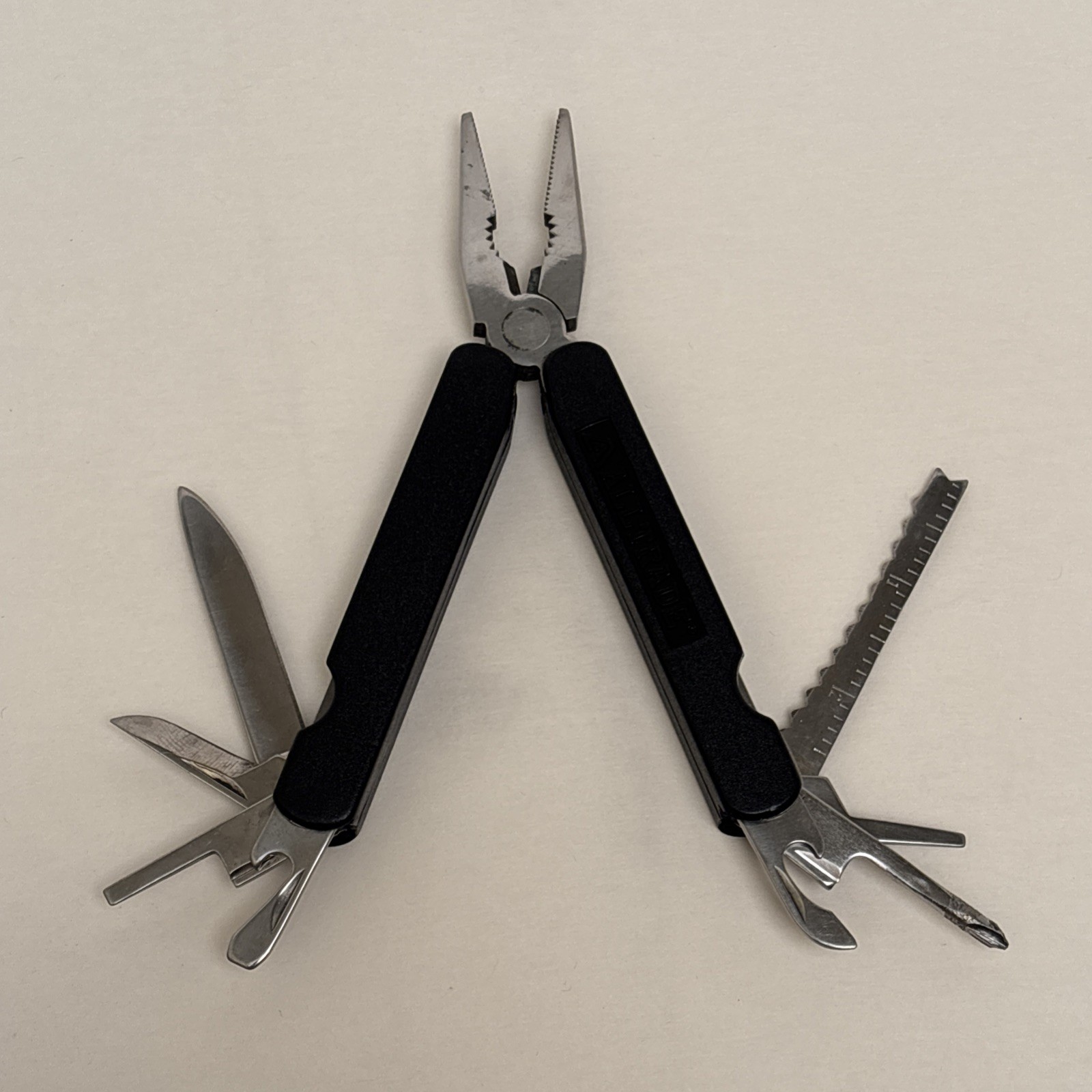 Alltrade Black Stainless Steel Gerber like Multi-Tool Survival Hunt Fish Camp