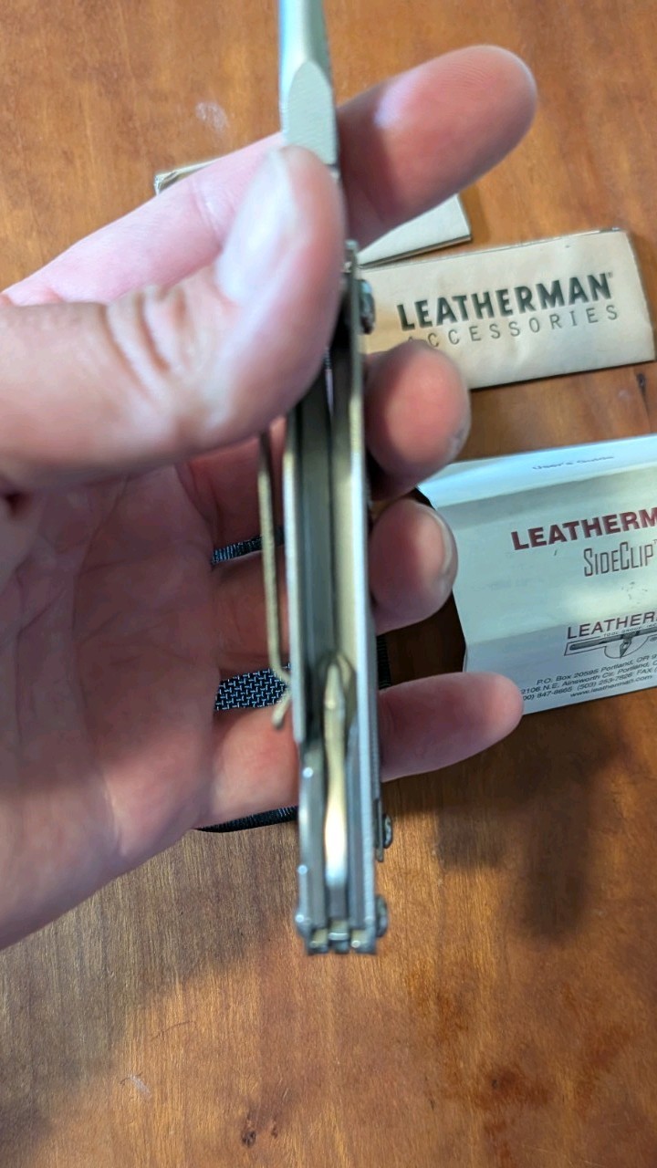 Leatherman Vintage Sideclip Multi-Tool USA, Retired, Portland