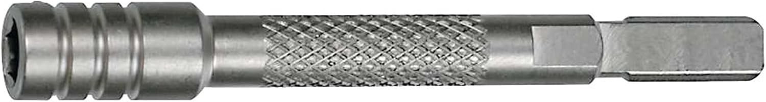Bit Driver Extender Add-on Accessory for Multi-Tools, Silver