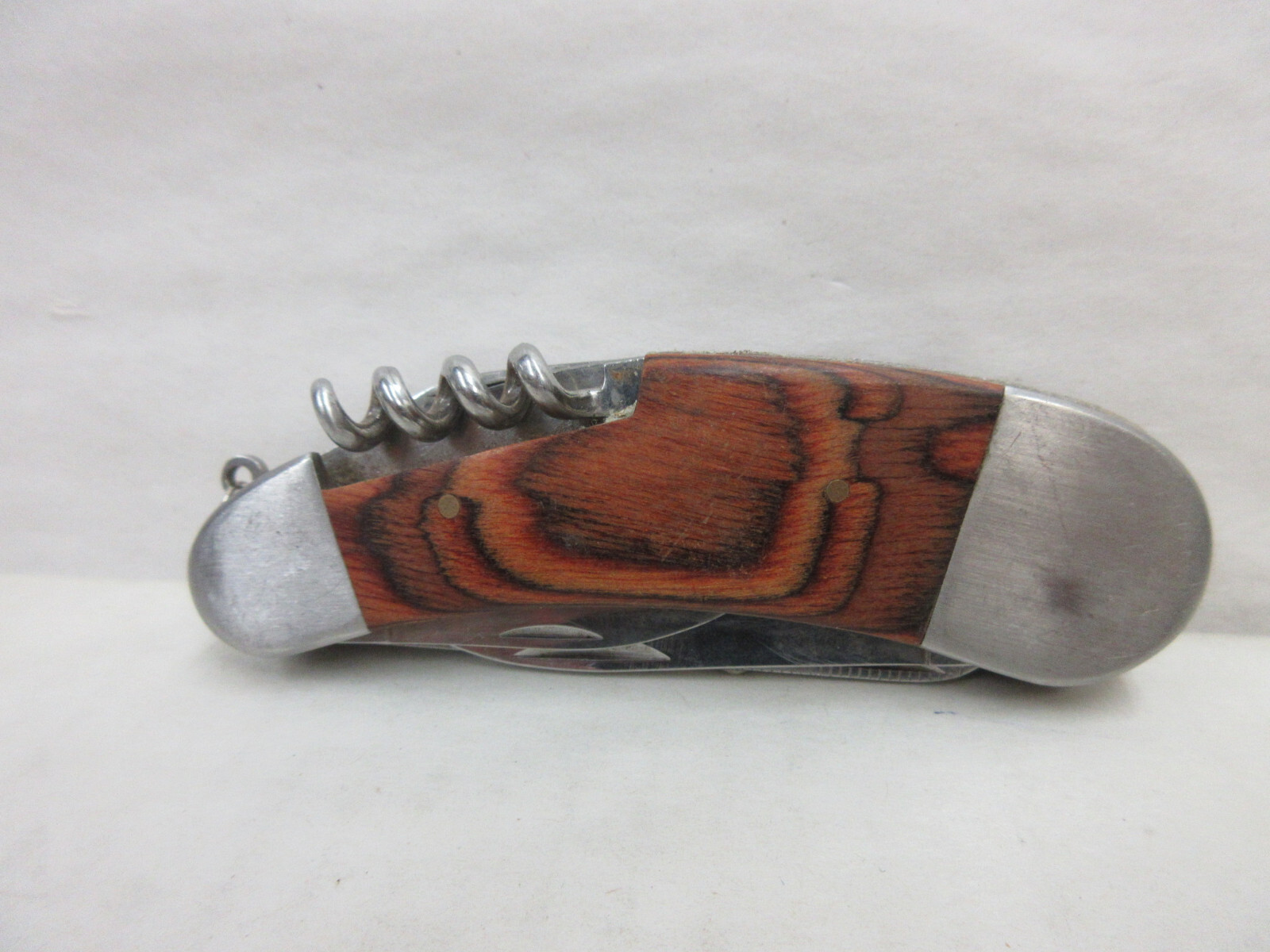 Unbranded 7 Piece Multi-Tool Stainless Steel 4 inch Pocket Camping Knife