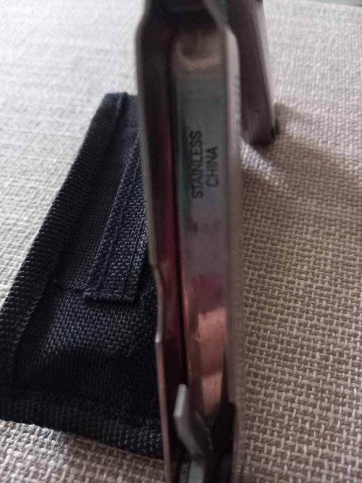 Vintage Multi-pocket tool pliers with Sheath plus 9 tools 15 functions