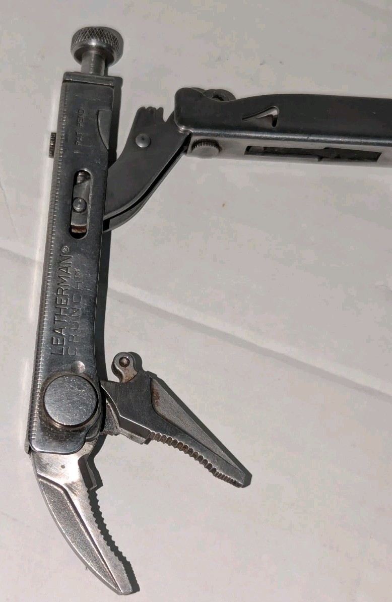 🔥🔥 Leatherman Crunch 2013 Rare Retired Multi Tool Plier Patent