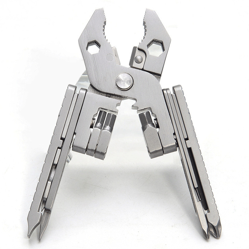 25-in-1 Multi Tool Pliers Set Folding Portable Camping Gear Mini Pliers