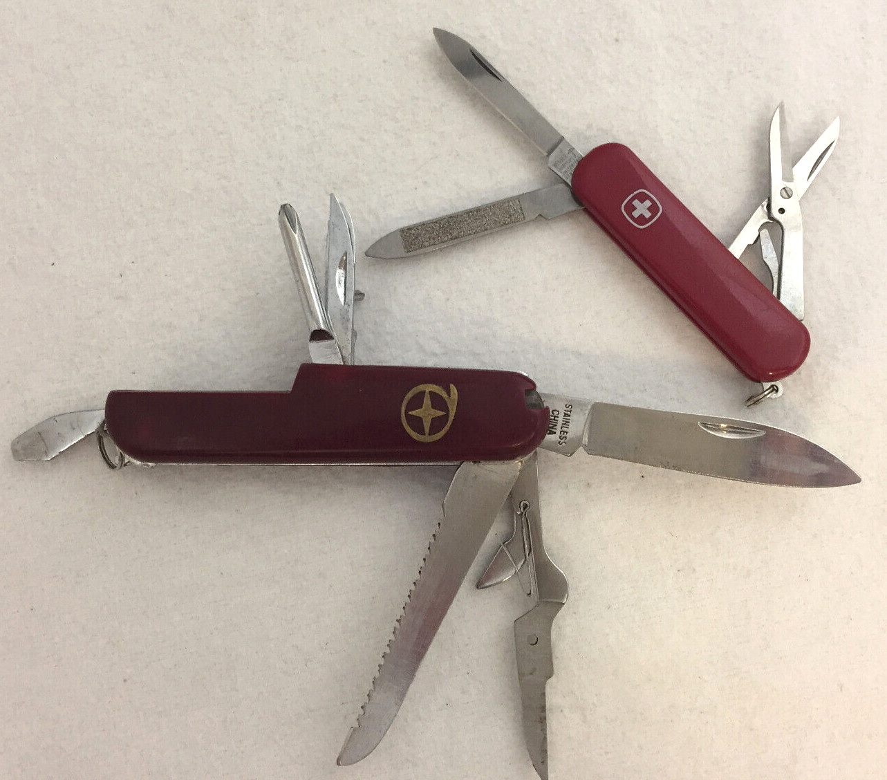 Pocket Knife Folding Multi Tool 12 Stainless Steel Tools Bonus 3 Blade 3″ Tool