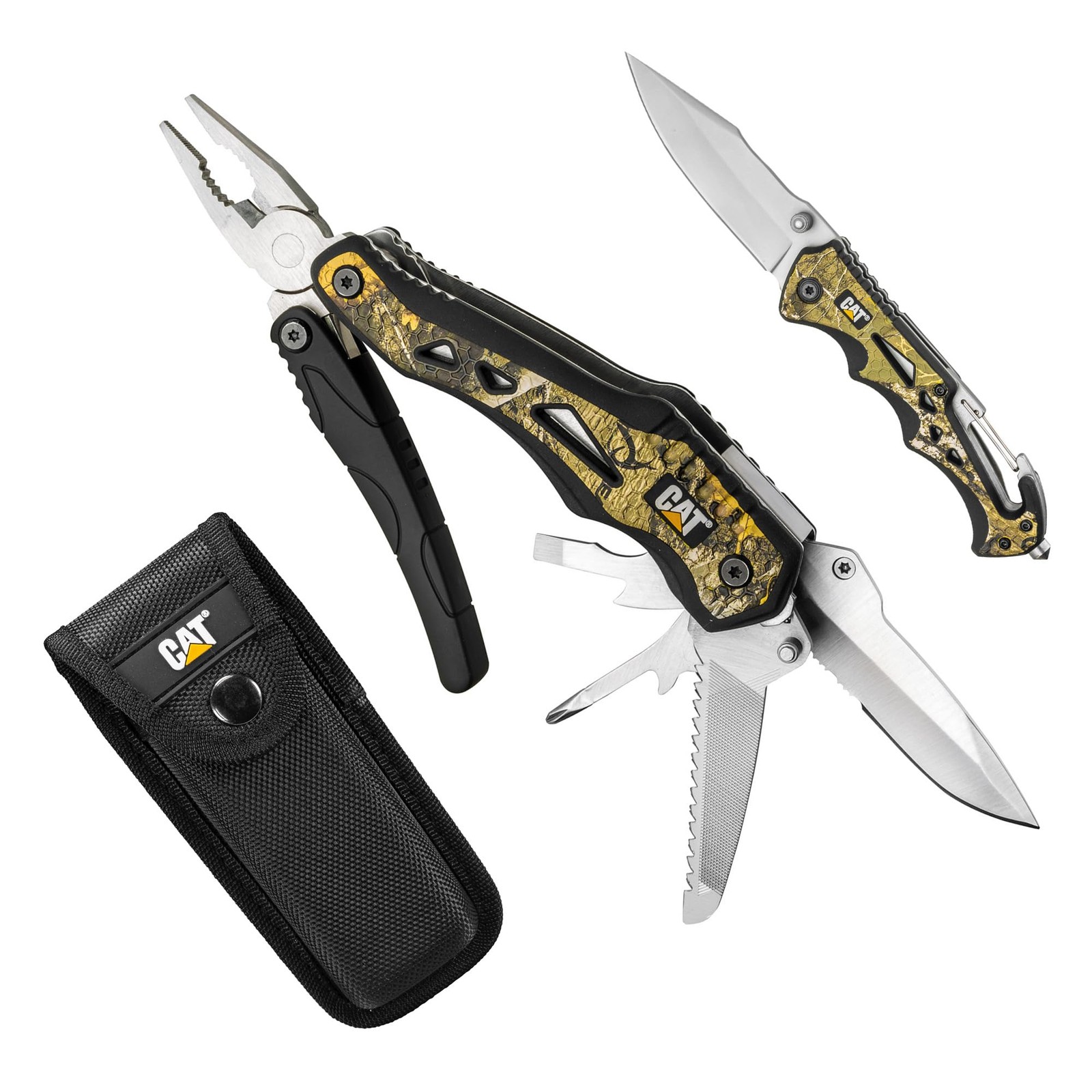 2 Piece Multi-Tool and Knife Gift Box Set with Real Tree Camo – 240358