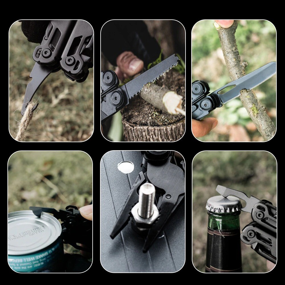 Folding Multi Function Purpose Knife Tool Tactical Survival Pocket Escape Camp