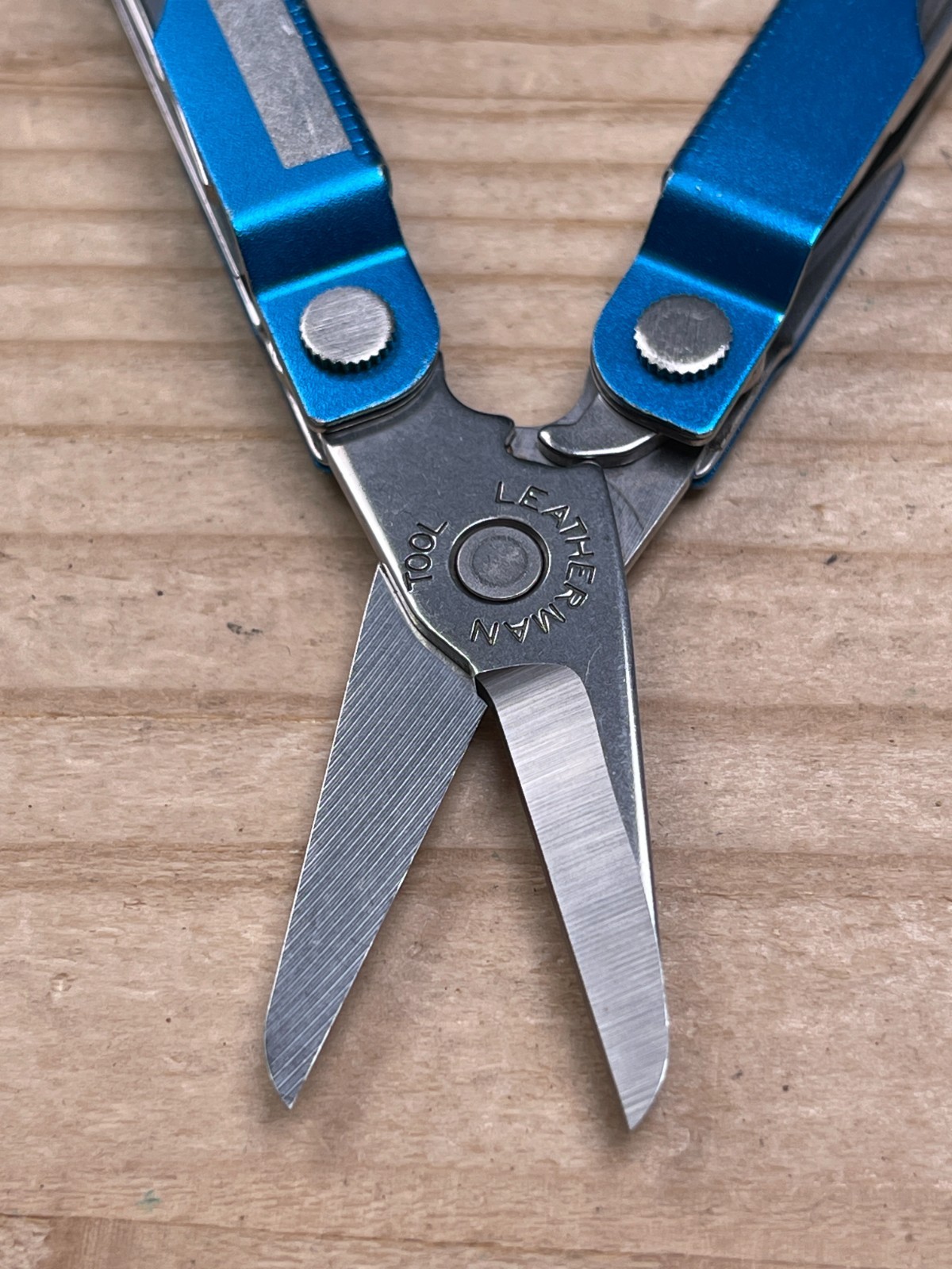 Leatherman Micra Blue Anodized Aluminum Multi-tool Knife w/ATF Logo 05/07