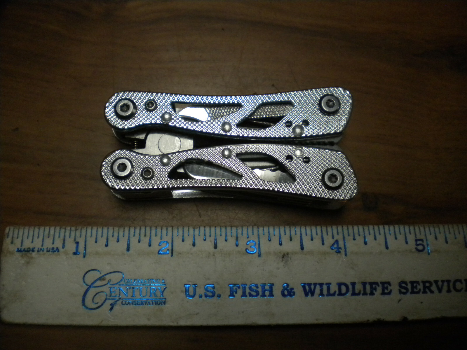 Unbranded STAINLESS POCKET MULTI-TOOL , Looks Unused, see pictures