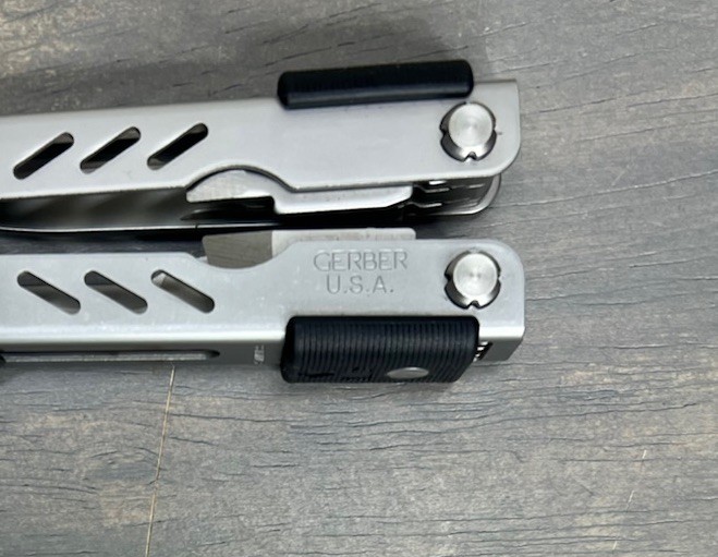 Gerber Multi Tool Leather Sheath Knife Fiskars Scissors Fishing Camping