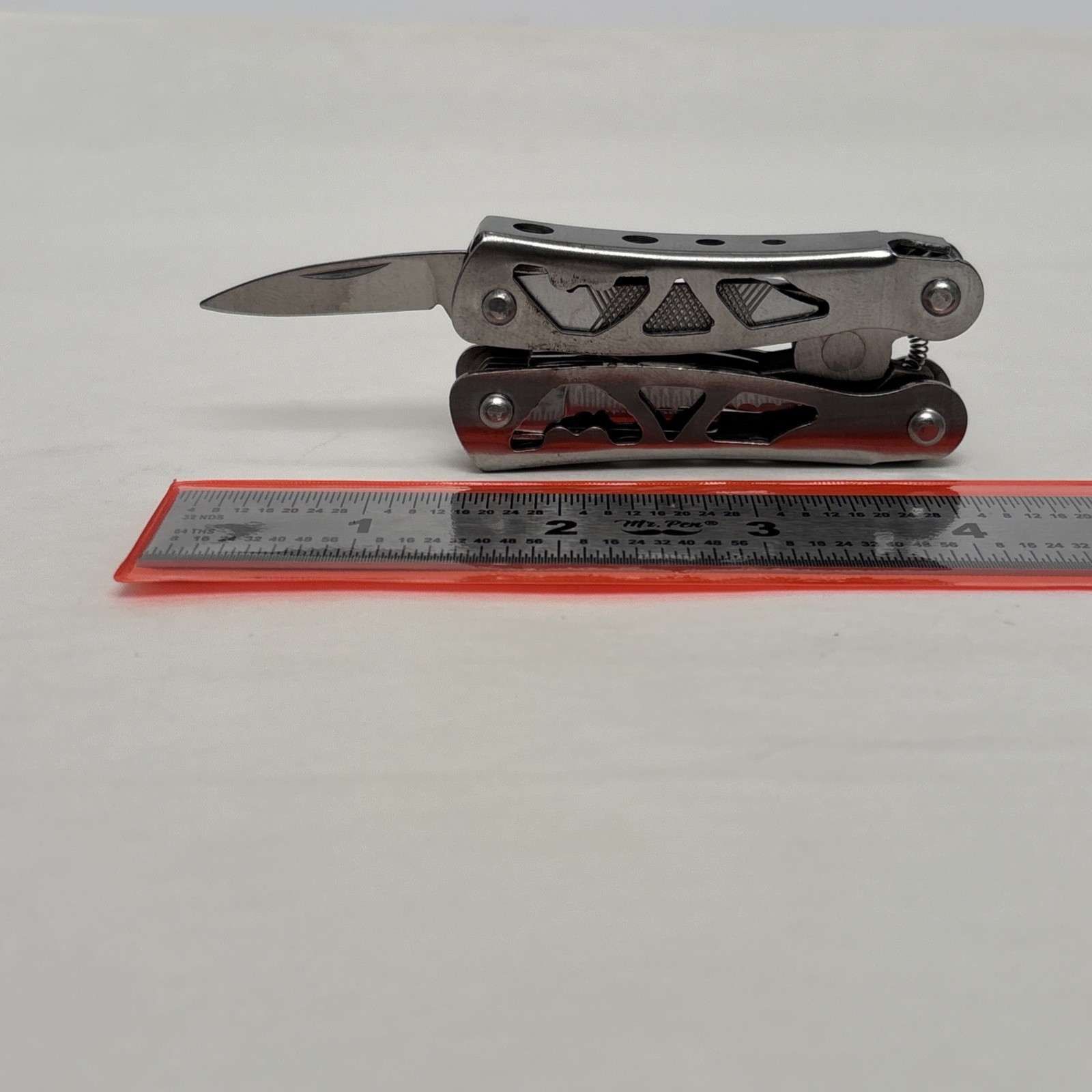 Steel Plier Multi-Tool 10 in 1 Unbranded Silver Hunt Camp Fish Car Boat Tool box