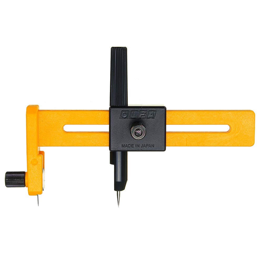 OLFA Safety Circle Cutter Cmp1 Compass Cutter With 4 Blades Set 57B Ko…