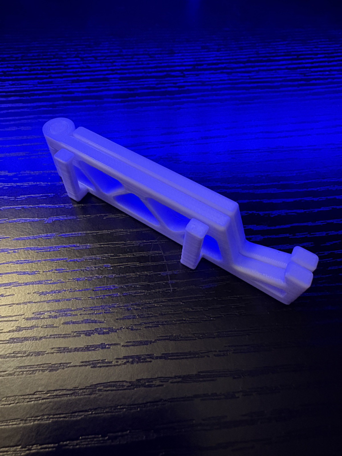 7 pc white 3-D printed PLA Every Day Carry samples, utilities and supplement kit