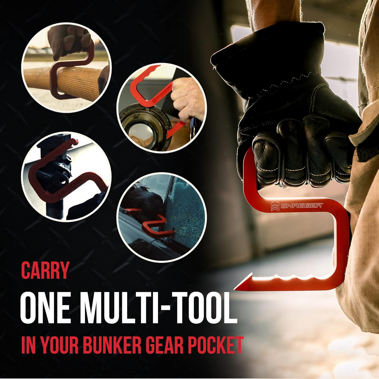 – Snagger Tool for Firefighting, a Powerful Multi Tool Firefighter Gear, Firefig