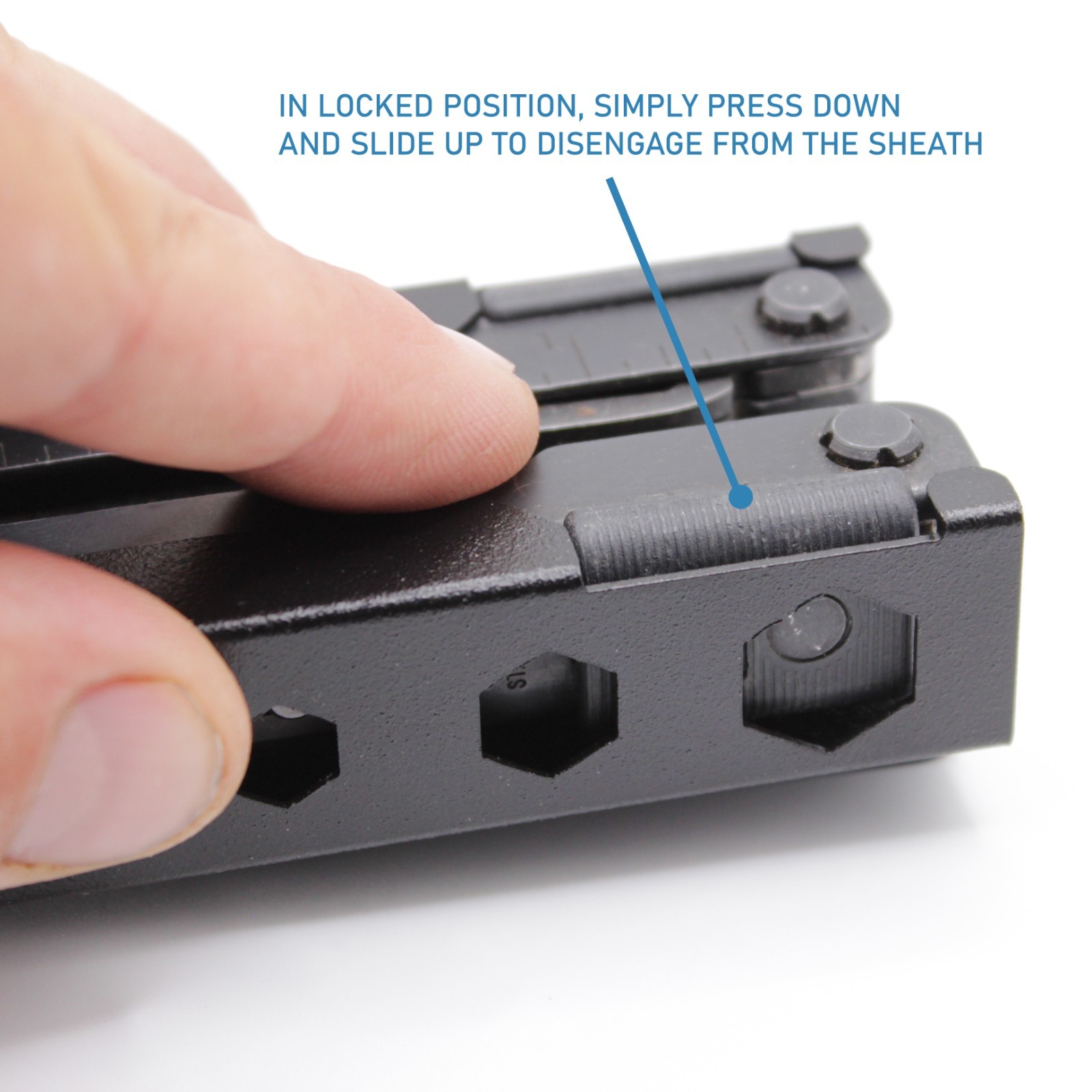 MP600 multitool sheath – designed by RAE GEAR USA – compatible with GERBER