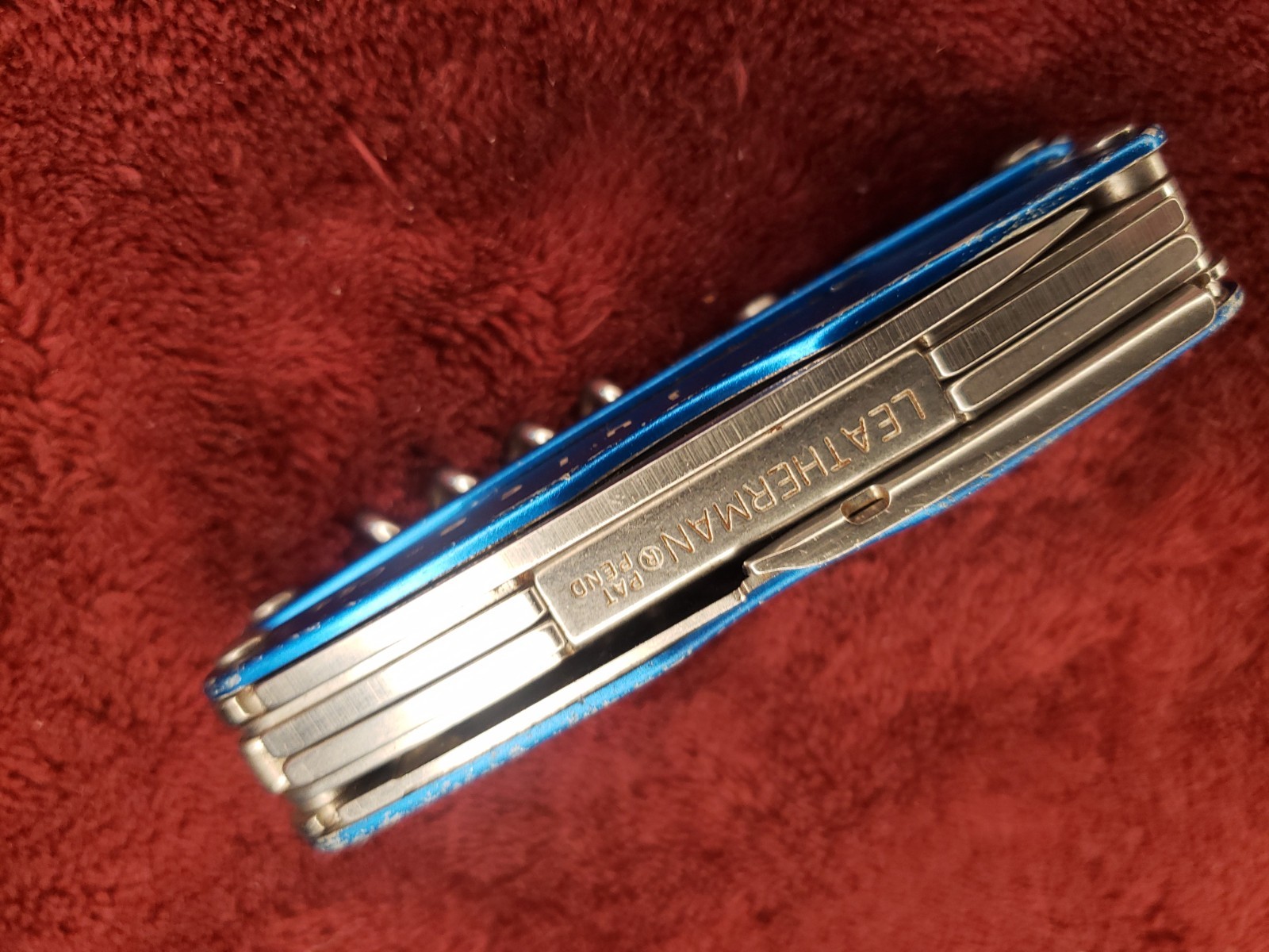 🔪🔪 Leatherman Juice CS4 Multi-Tool Stainless Pliers Multi Tool Blue